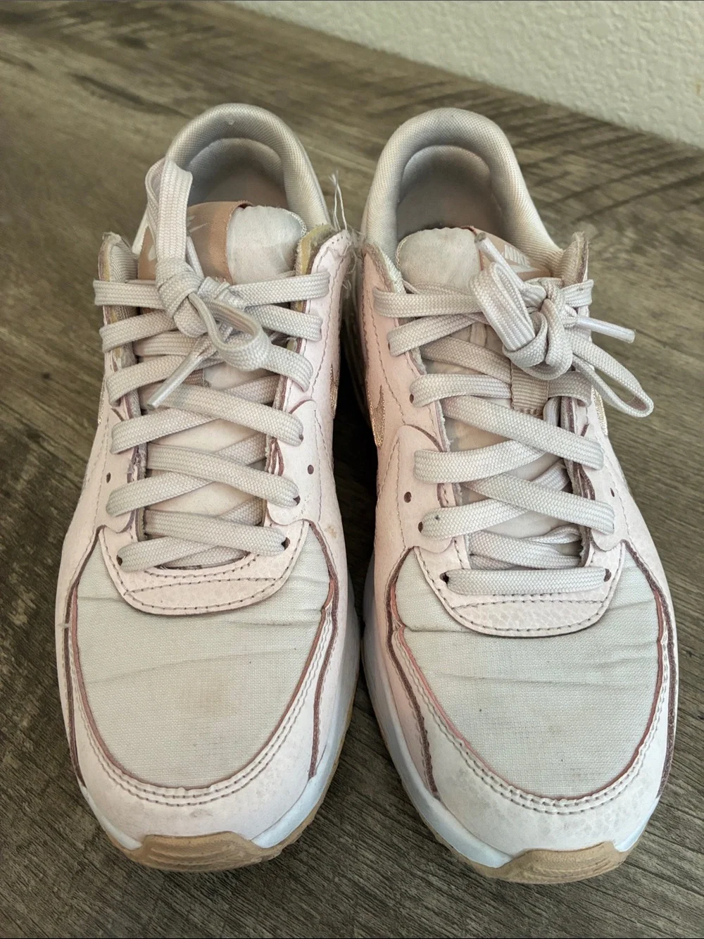Nike Women’s Blush and Beige Air Max Low-Top Sneakers